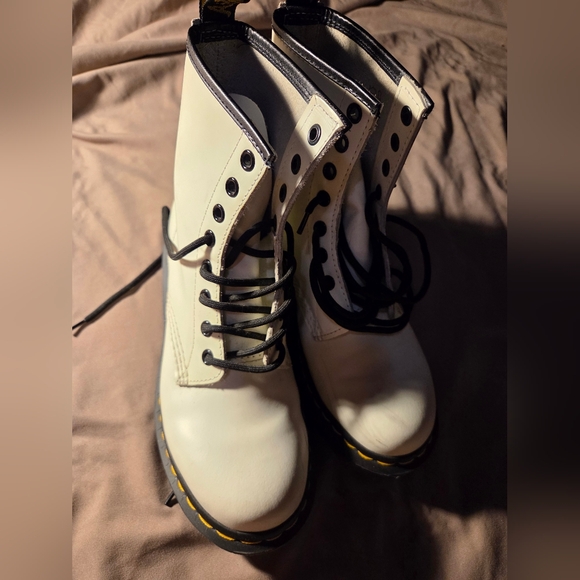 White Doc Martens - Picture 2 of 5